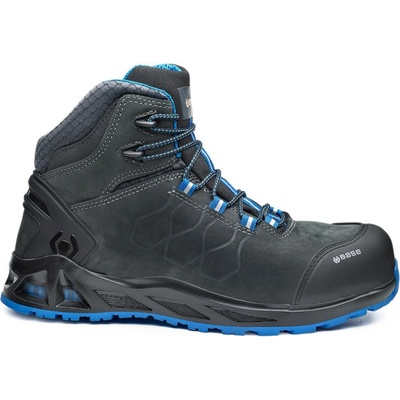 Portwest BASE K-Road Top B1001 S3 HRO CI HI SRC kotníková obuv Šedá/modrá