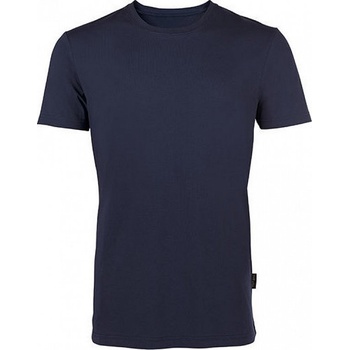 Luxusní tričko z česané organické bavlny HRM 160 g/m modrá námořní HRM101