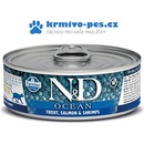 N&D GF Cat Ocean Adult Trout & Salmon & Shrimps 80 g
