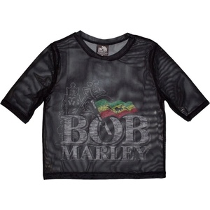 Bob Marley Logo Black S Дамски Риза (BMAMCT84LB01)