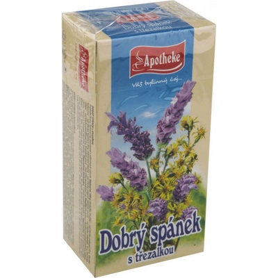Apotheke Dobrý spánek s třezakou 20 x 1,5 g