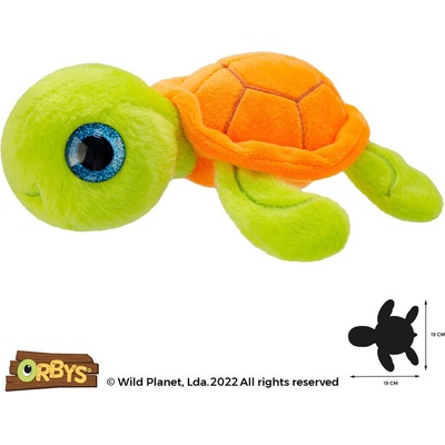 Wild Planet Плюшена играчка, Костенурка 19см Wild Planet (K8315)