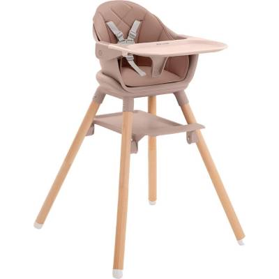 KikkaBoo Стол за хранене 6в1 Woody Pink 2024 (31004010176)
