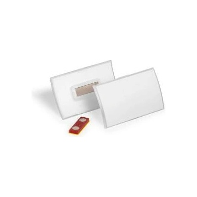 Visačka s magnetom PP DURABLE 54x90mm 10ks