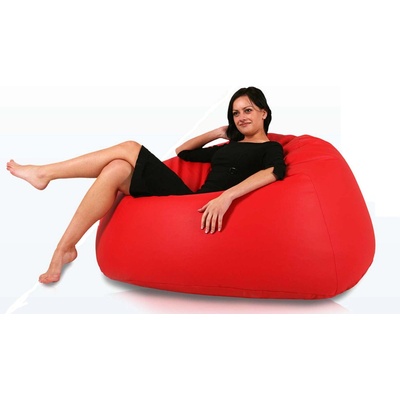 Intermedic SK sedací vak MAXI 140x70 cm extra veľký vak na sedenie a ležanie, 570 l E01 Biela
