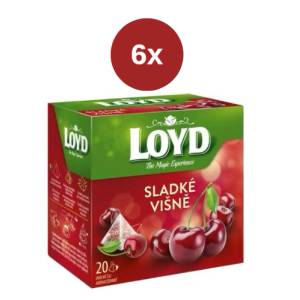 LOYD Чай Loyd пирамида сладка череша 6x40g