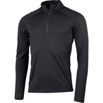 Lundhags Мъжко мериносово термобельо Lundhags Gimmer Merino Light 1/2 Zip Merino base layer - Black - размер XXL (015-0950-0215)