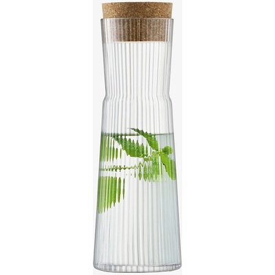LSA International Karafa & korková zátka Gio čirá 1350 ml