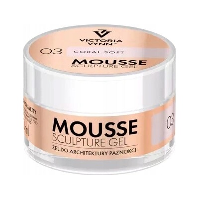 Victoria Vynn Mousse gel stavební gel s tixotropií 03 Coral Soft 50 ml