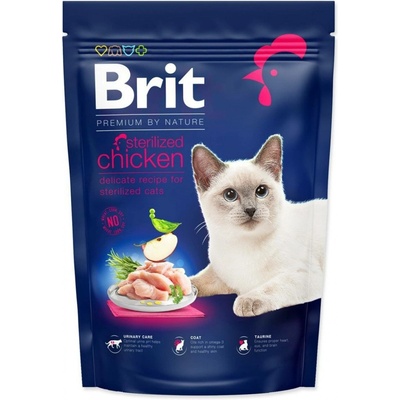 Brit Premium by Nature Cat Sterilized Chicken 1,5 kg