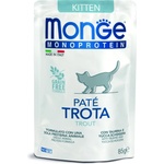 Monge Monoprotein Paté Kitten trout 85 g