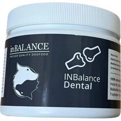 Inbalance Дентално лакомство /добавка/ за чисти зъби и свеж дъх Inbalance Dental 60 бр. - 180gr