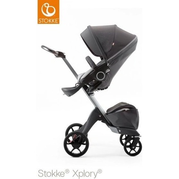 Stokke Xplory Silver Chassis V5 Athleisure Grey 2017