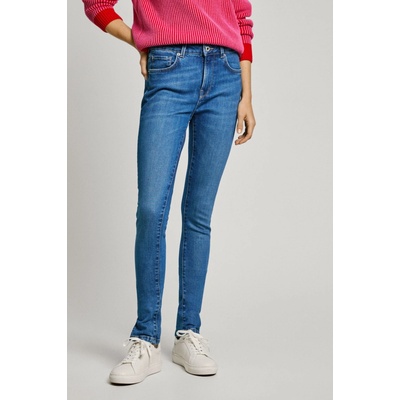 Pepe Jeans Dámské džíny SKINNY JEANS MW REGENT denim