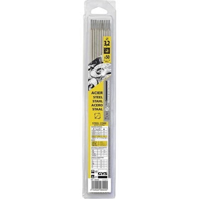 GYS Ruti Stahl 3.2 mm x 300 mm 50 ks