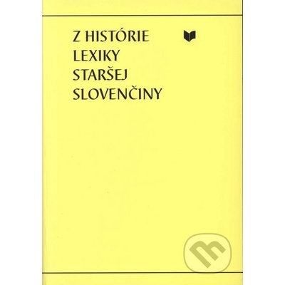 Z histórie lexiky