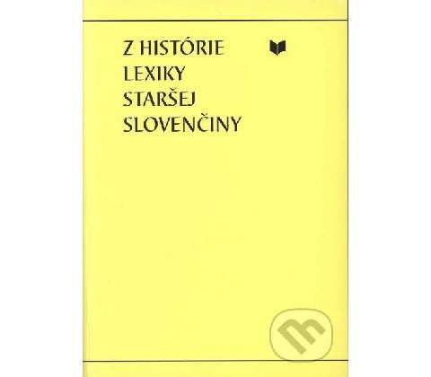 Z histórie lexiky