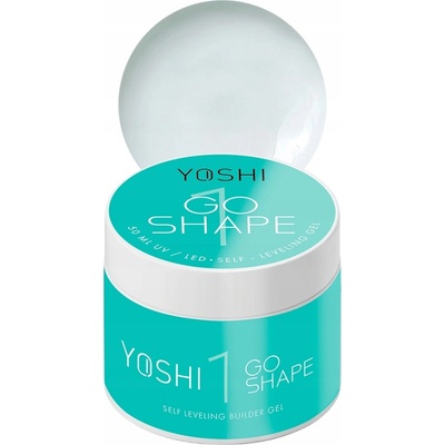 Yoshi gél na nechty na stavbu nechtov samonivelačný Go Shape mliečny 1 50 ml