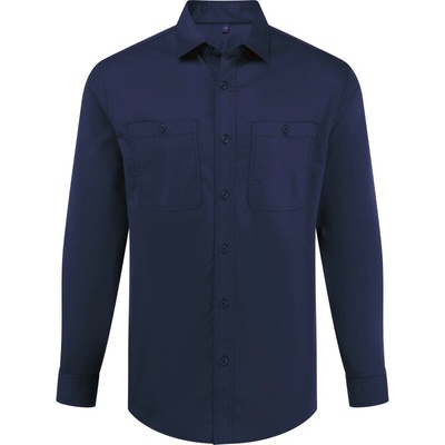 Premier košile Utility 2.0 dlouhý rukáv PR 021 unisex navy stay