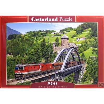 Castorland Vlak na mostě 500 dílků
