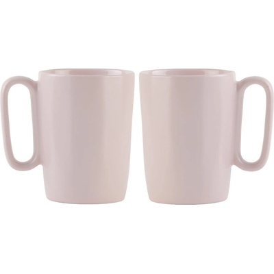 VIALLI DESIGN 2 keramických hrnků růžová Fuori 30008 250 ml