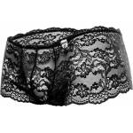 MOB Eroticwear Къси панталони от розова дантела, l/xl