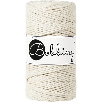 Bobbiny 3PLY Macramé Rope 3 mm 100 m Natural юта (TS-E008)