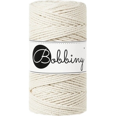 Bobbiny 3PLY Macramé Rope 3 mm 100 m Natural юта (TS-E008)