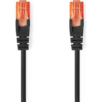 Nedis CCGL85200BK50 U/UTP CAT6, zástrčka RJ45 - zástrčka RJ45, 5m, černý