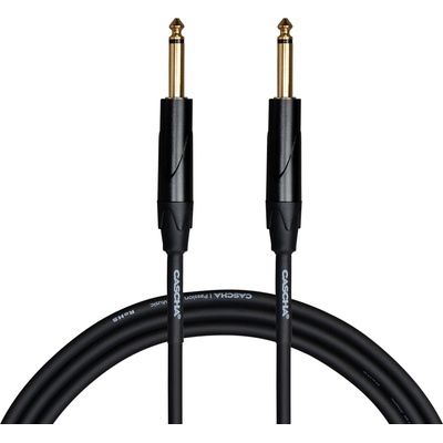 Cascha Advanced Line Guitar Cable 9 m Директен - Директен Инструментален кабел (CCA-G1BK9)