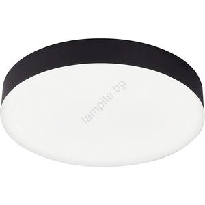 Top Light - LED таванно осветително тяло за баня SPIRIT LED/24W/230V IP44 Ø 30 cm черно (TP1872)