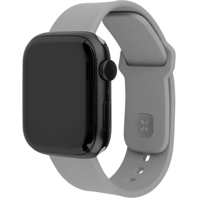 FIXED Спортна силиконова каишка за Apple Watch 42/44/45 мм, светлосива FIXSST2-434-LGGR (FIXSST2-434-LGGR)