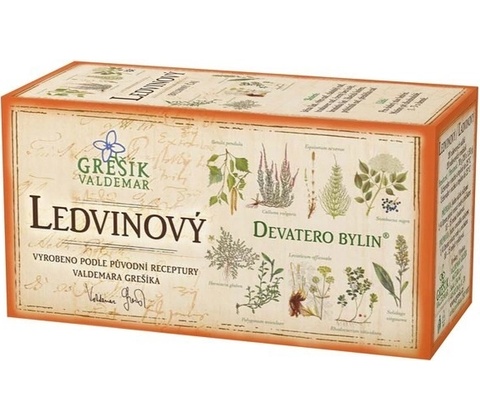 Grešík Devatero bylin Ledvinový 20 ks