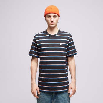 Nike Тениска M Nsw Tee Club Stripe мъжки Дрехи Тениски DZ2985-011 Многоцветен M (DZ2985-011)