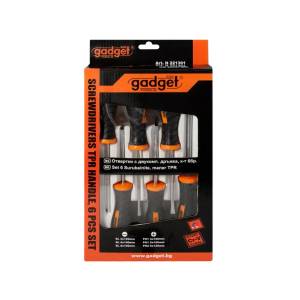 Gadget КОМПЛЕКТ ОТВЕРТКИ 6Ч. gadget (3800123173561)