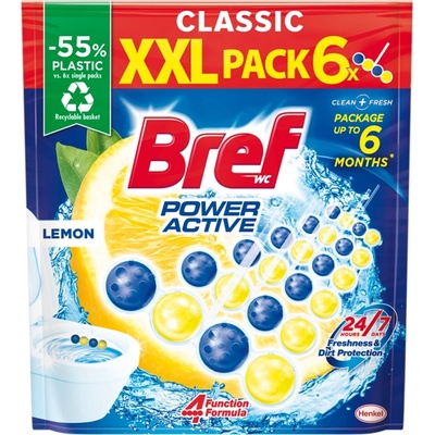 Bref Power Aktiv Lemon 6 x 50 g – Zbozi.Blesk.cz