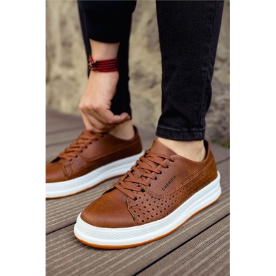 Chekich Унисекс обувки с връзки CH043 - Таба #359543 (359543_Кафяво)