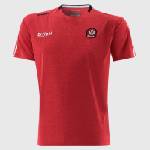 ONeills Юношеска тениска ONeills Derry Hydra T-Shirt Junior - RED/WHI/BLK