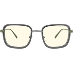 Gunnar optics Геймърски очила GUNNAR Fallout Vault 33 Gunmetal/Olive - Clear (FAL-05509) - tehnik Очила 3D