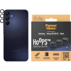 Panzer Протектор за камера PanzerGlass - Hoops, Galaxy A15/А15 5G, черен (5711724012242)