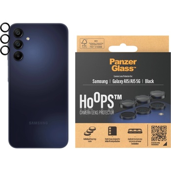Image 1 of Panzer Протектор за камера PanzerGlass - Hoops, Galaxy A15/А15 5G, черен (5711724012242)