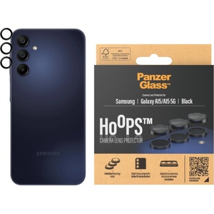 Panzer Протектор за камера PanzerGlass - Hoops, Galaxy A15/А15 5G, черен (5711724012242)