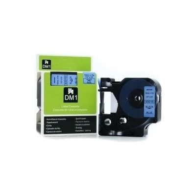 Naplnka Kompatibilná páska s Dymo 45016 / S0720560, 12mm x 7m, čierna tlač / modrý podklad