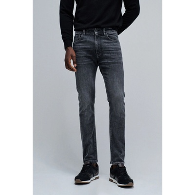 Salsa Pánské džíny SKINNY JEANS BLACK WASHED denim