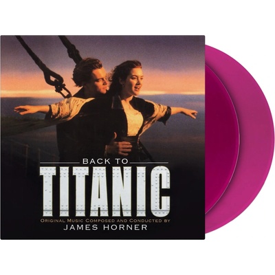 Soundtrack: Horner James: Back To Titanic (Limited Coloured Transparent , Re-Issue) - 2 Vinyl LP
