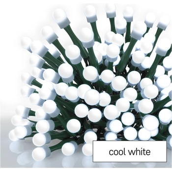 EMOS Lighting D5AC05 LED vianočná cherry reťaz guličky 48 m vonkajšia aj vnútorná studená biela časovač