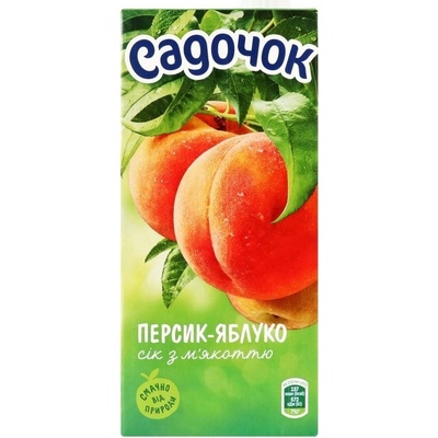 Sadočok Broskvovo jablečný 0,95 l