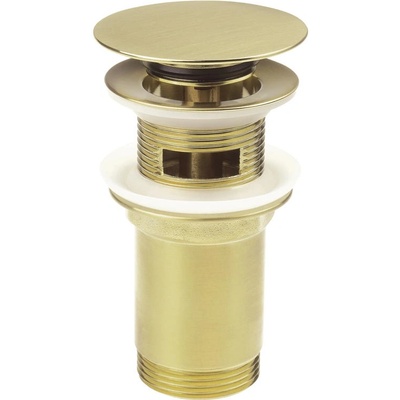 Deante Клик-клак клапан за умивалник, кръгъл, матирано злато (nhc_r10u)