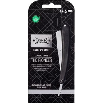 Wilkinson Sword Barber´s Style Cut Throat Razor sada holiaca britva 1 ks + britvy 5 ks