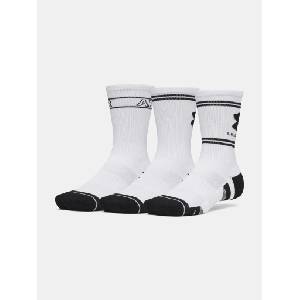 Under Armour Унисекс чорапи Under Armour New UA Perf Tech Nov 3pk Crw Under Armour | Byal | МЪЖЕ | M